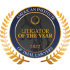 Litigator of the year award 2022