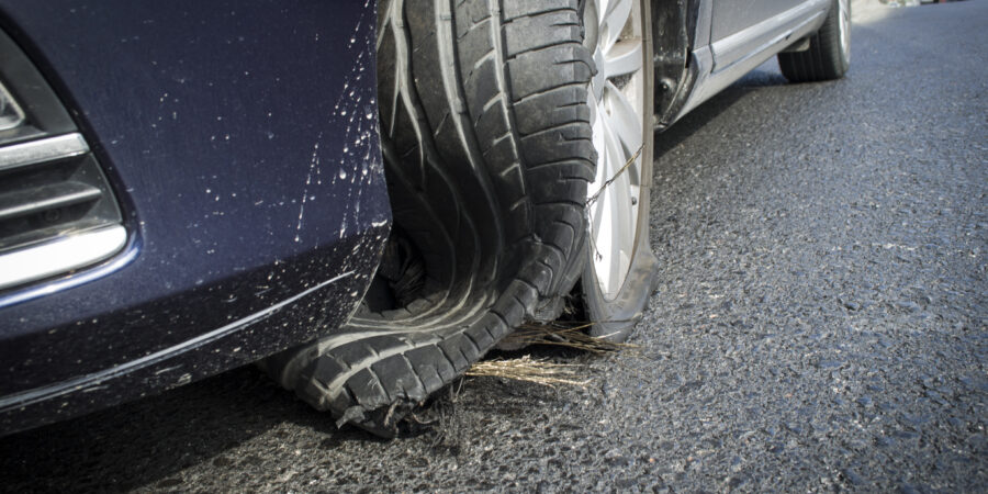 Who is At Fault for Tire Blowouts?